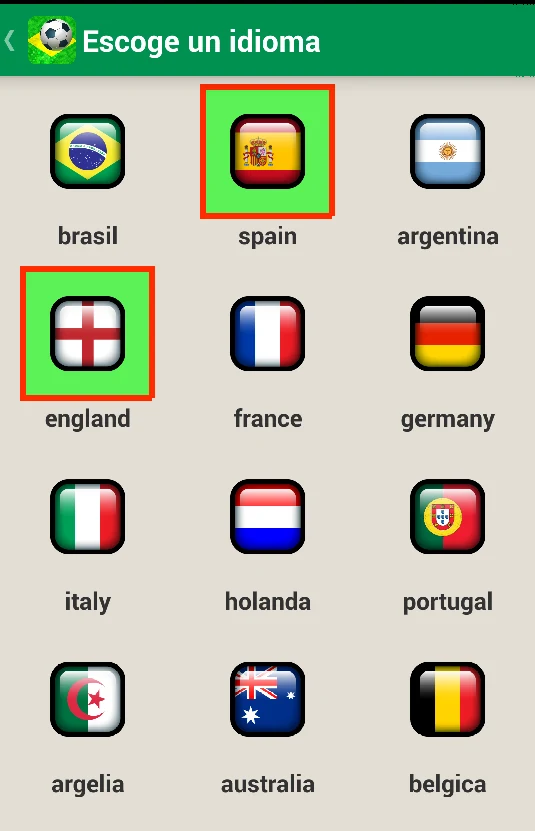 Brazil World Cup 2014 Mobile screenshot